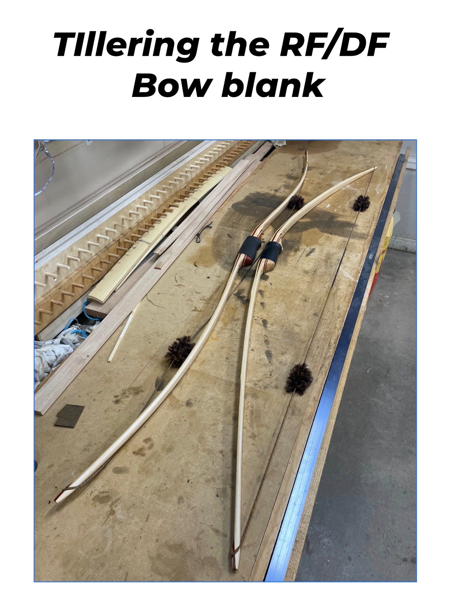 Perry-Reflex Bamboo-Backed Hickory Bow Kit — Beginner Friendly, Expert Capable