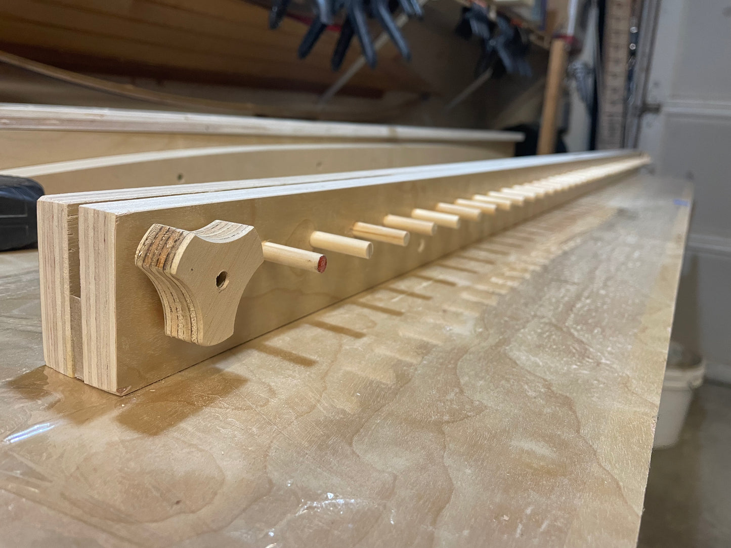 Laminating Jig for Bow Making