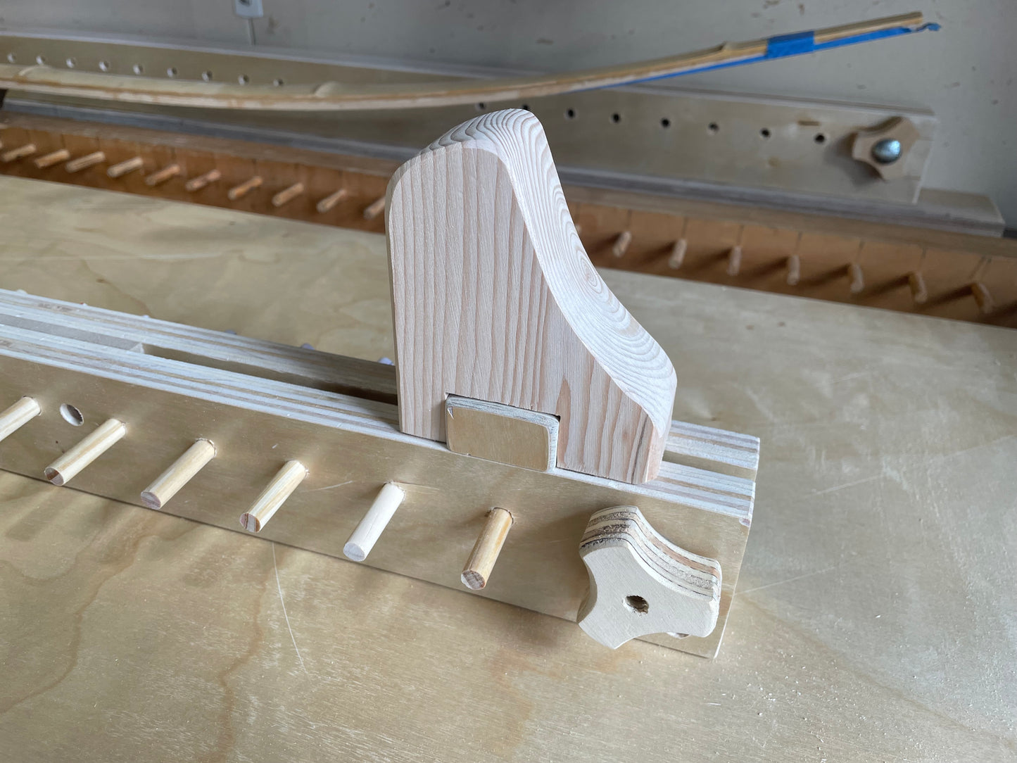 Jig Props for Perry Reflex glue up
