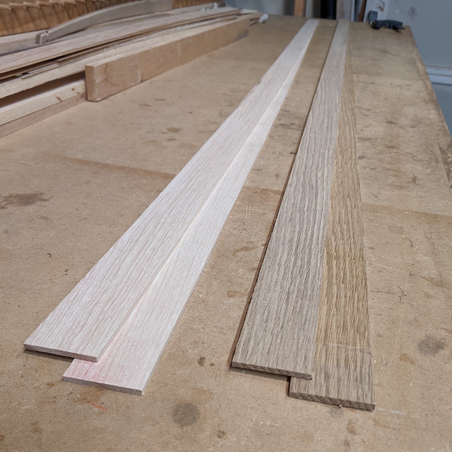 Hardwood Backing Strips