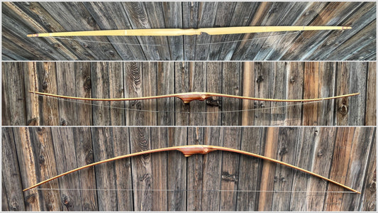 Bamboo-backed Ipe Flat bow with Hickory accents