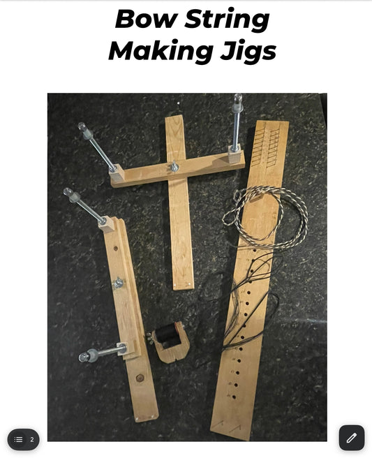 Bow String Jigs Digital Shop Manual