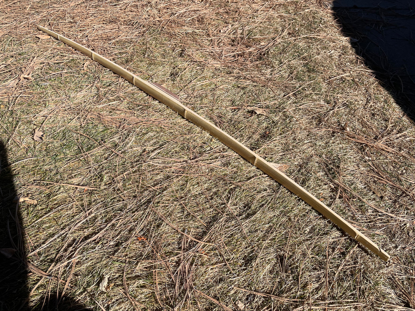 Bamboo Backed "You Finish" Bow Blank