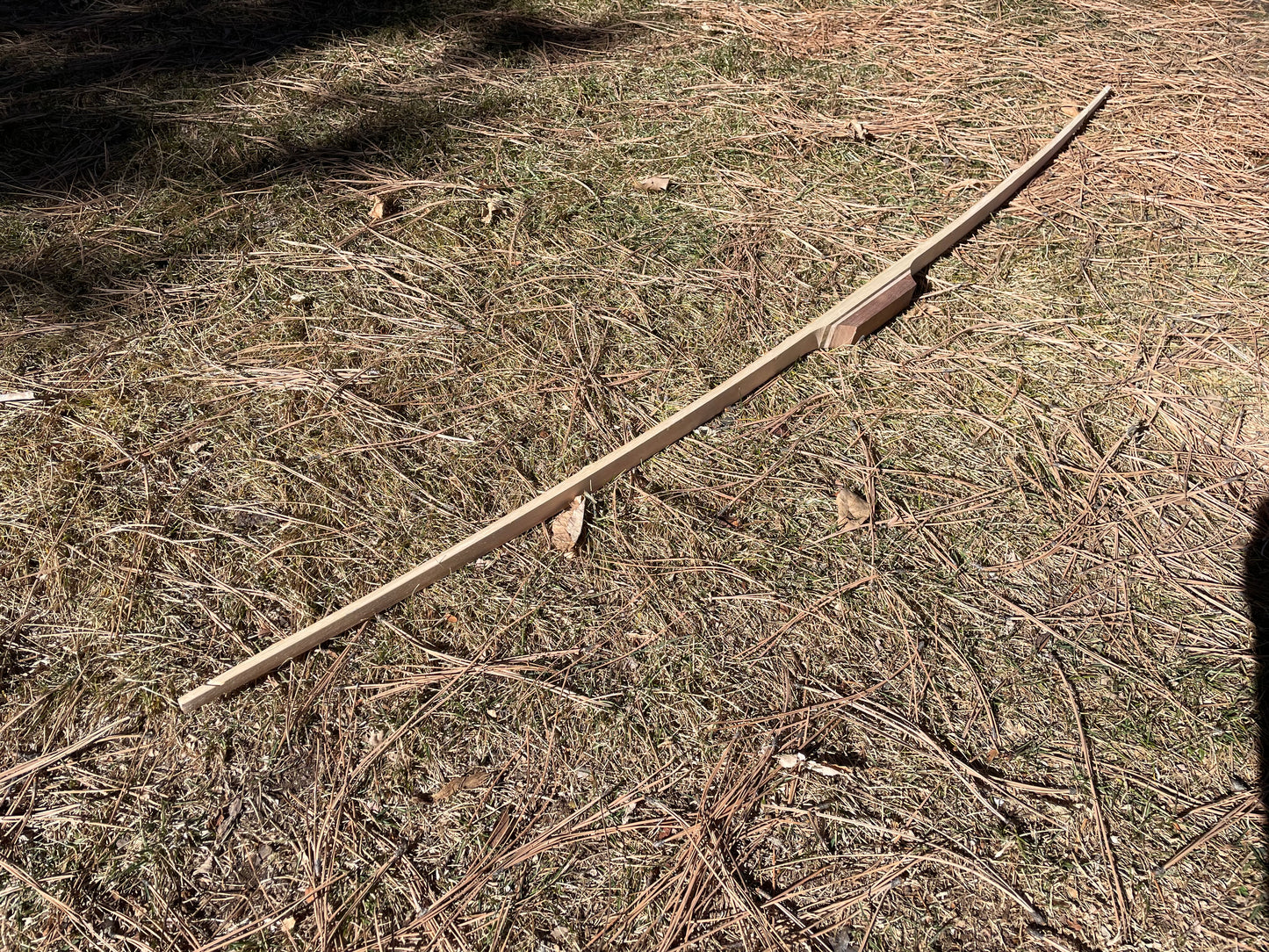 Bamboo Backed "You Finish" Bow Blank